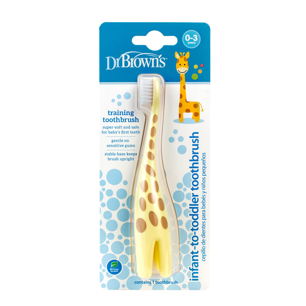 Dr Brown's Infant Toothbrush Giraffe