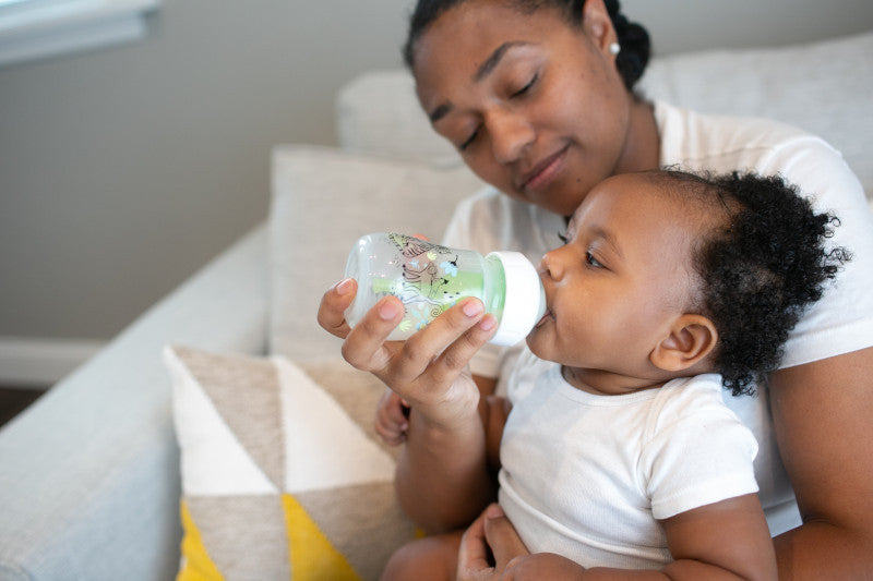 Dr Brown's Anti-Colic Options+ Wide-Neck Baby Bottle, 5oz/150ml, 2-Pack - Designs