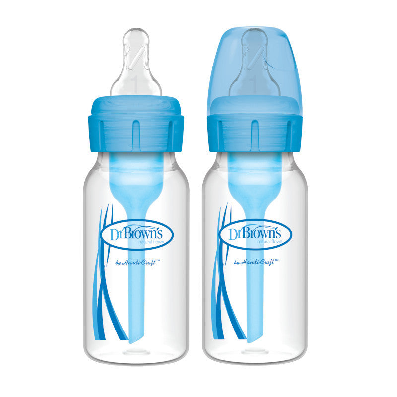 Dr Brown's Options+ Narrow Neck Blue Twin Pack