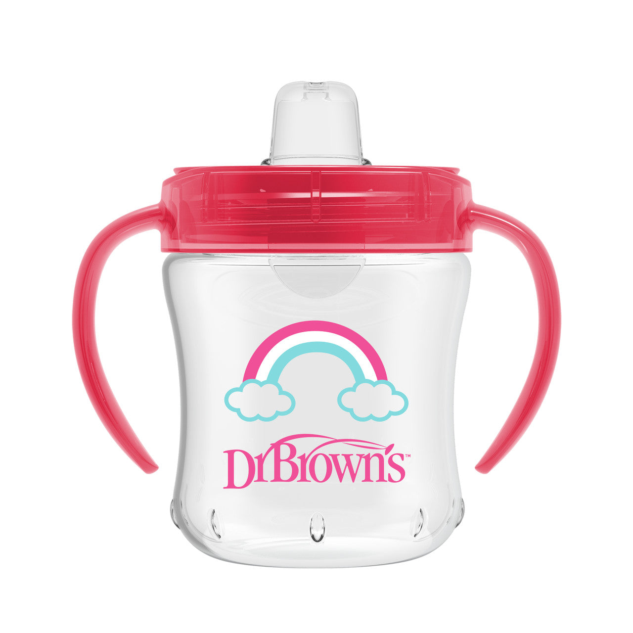 Dr Brown's Soft Spout Trainer Cup - Pink