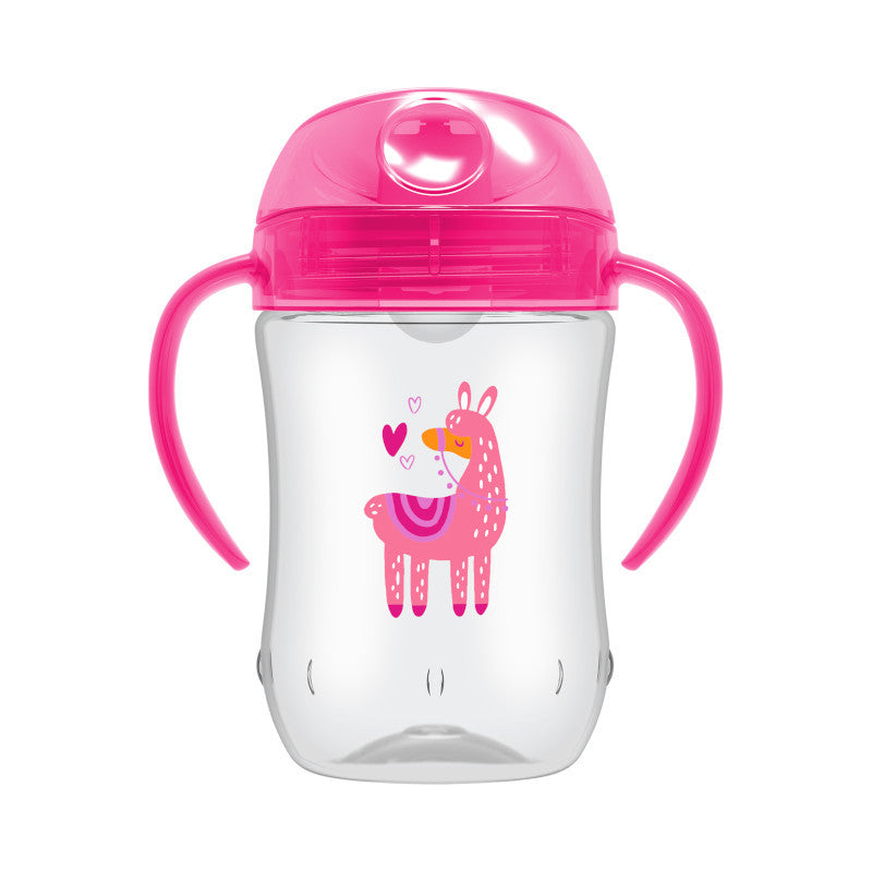 Dr Brown's Soft Spout Toddler Cup Pink Llama 270ml