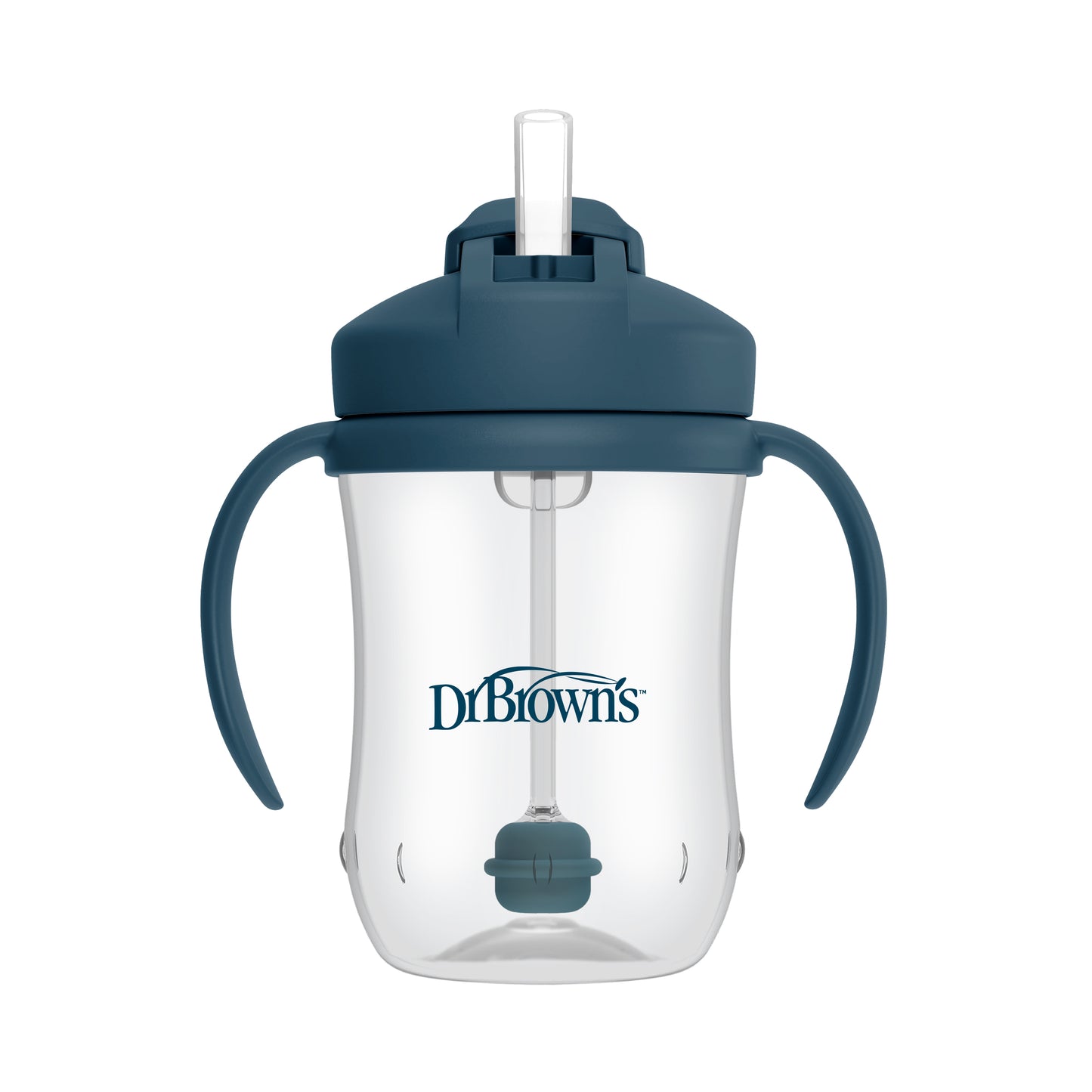 Dr Brown's 9oz/270ml Straw Cup - Dark Blue