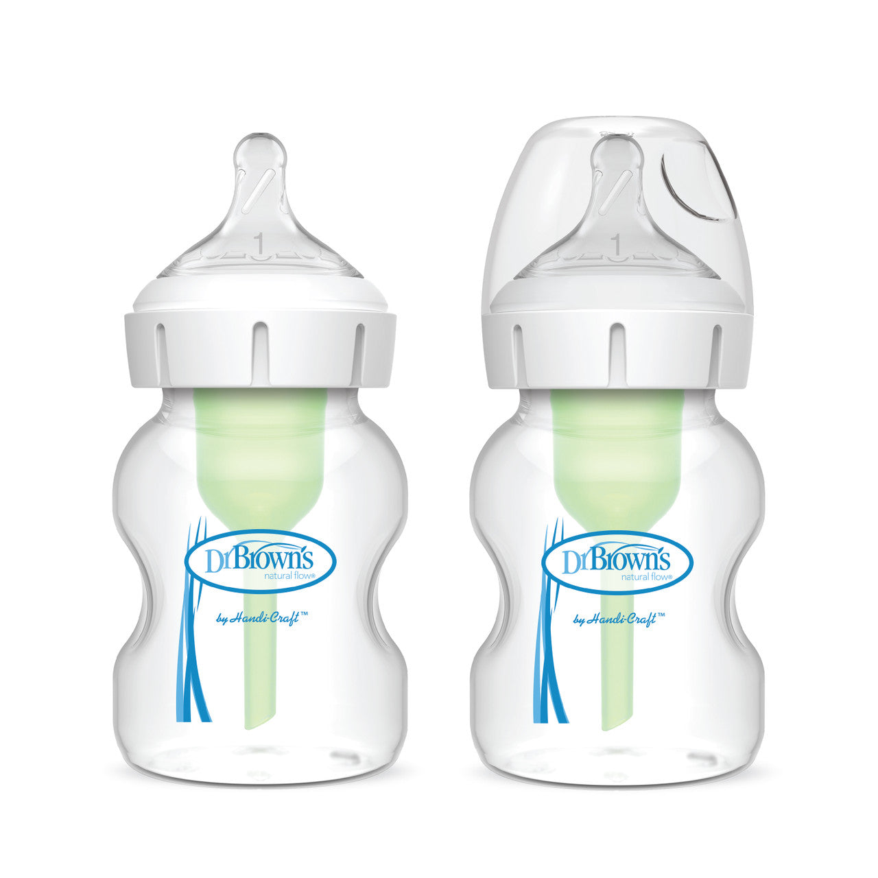 Dr Brown's Options+ Anti-Colic 150ml Baby Bottle Twin Pack