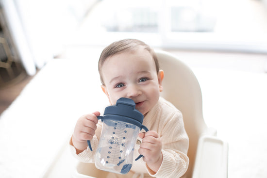 Transitioning from Baby Bottle to Toddler Cup