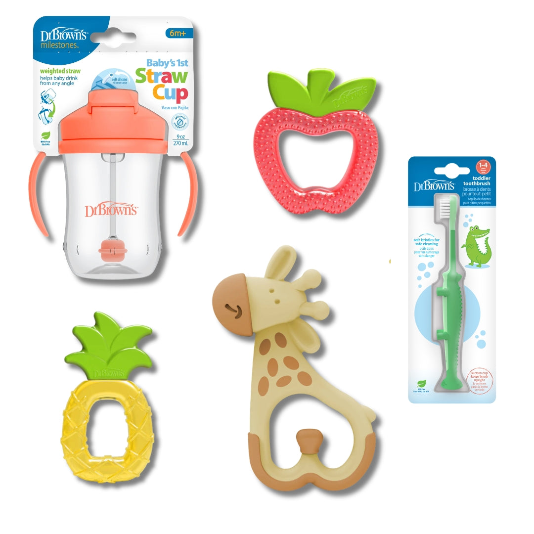 Dr. Brown's Toddler Bundle Coral