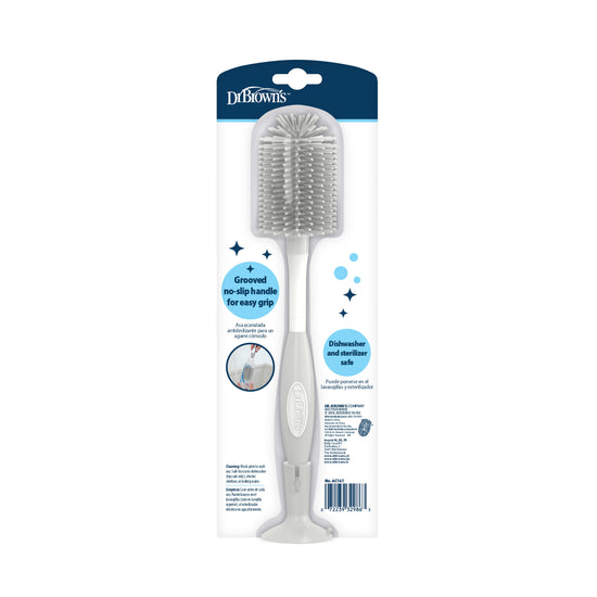 Dr Brown's Soft Touch Bottle Brush Grey