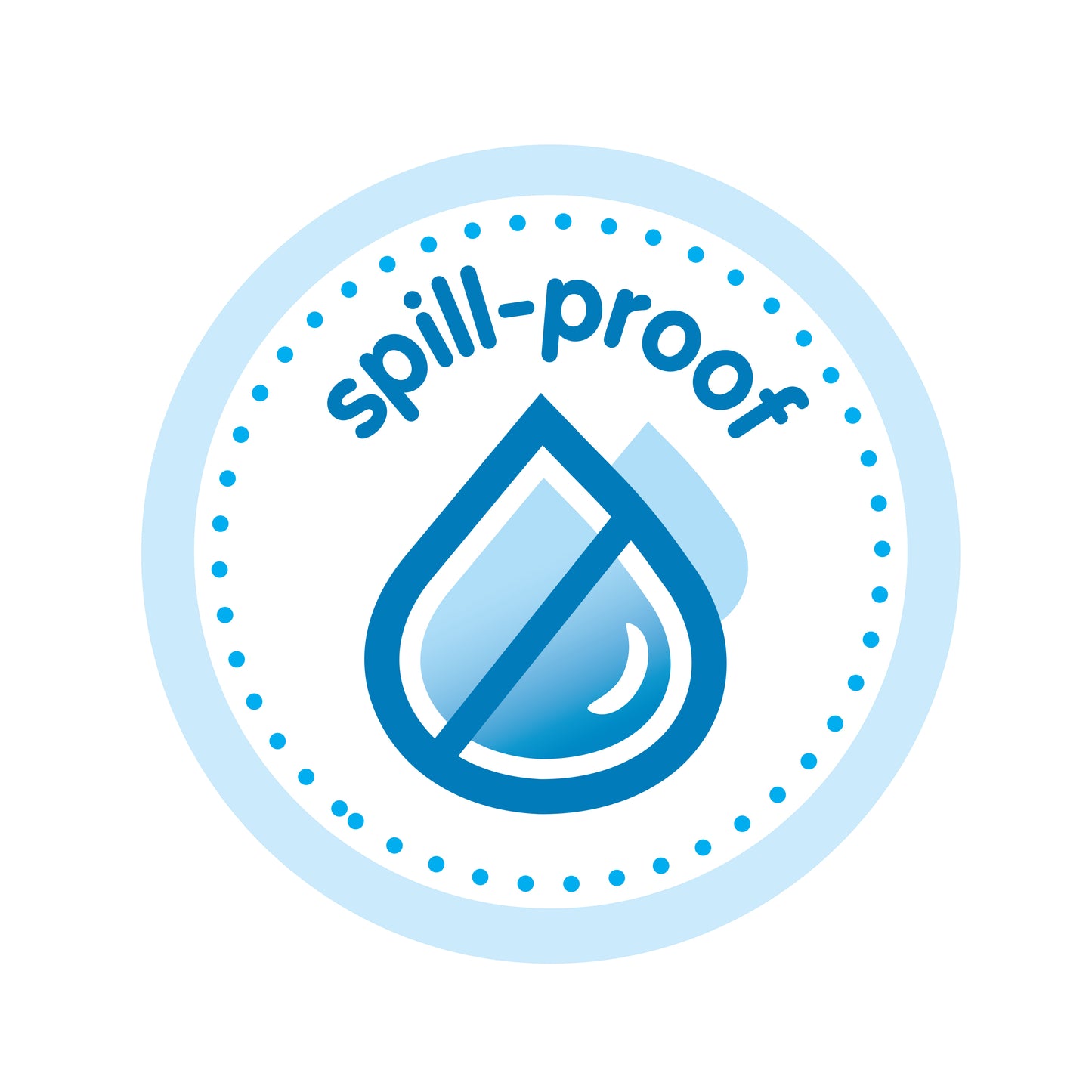 Insulated Straw Cup with Handles, Blue Camping Site (1-Pack)