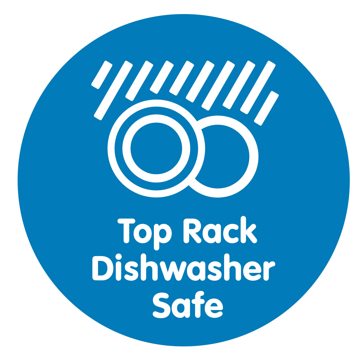 Insulated Straw Cup with Handles, Blue Camping Site (1-Pack)