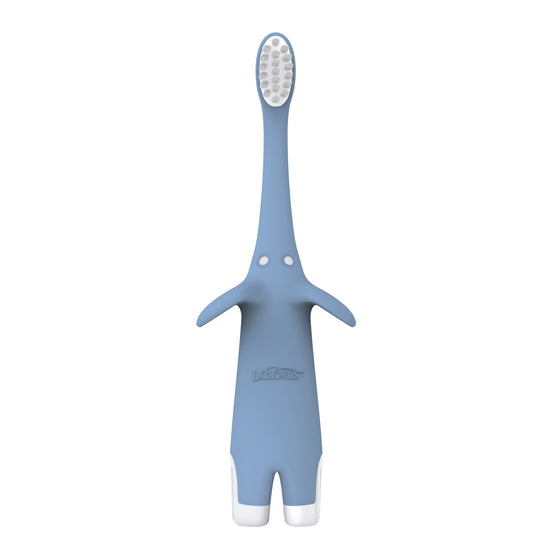 Dr Brown's Infant-to-Toddler Toothbrush, Blue Elephant, 1-Pack