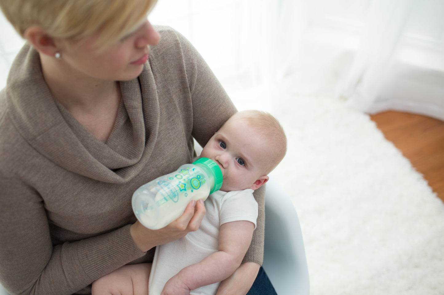 Dr. Brown's 270 mL Anti-Colic Options+ Baby Bottle, Green Stars, 1-Pack