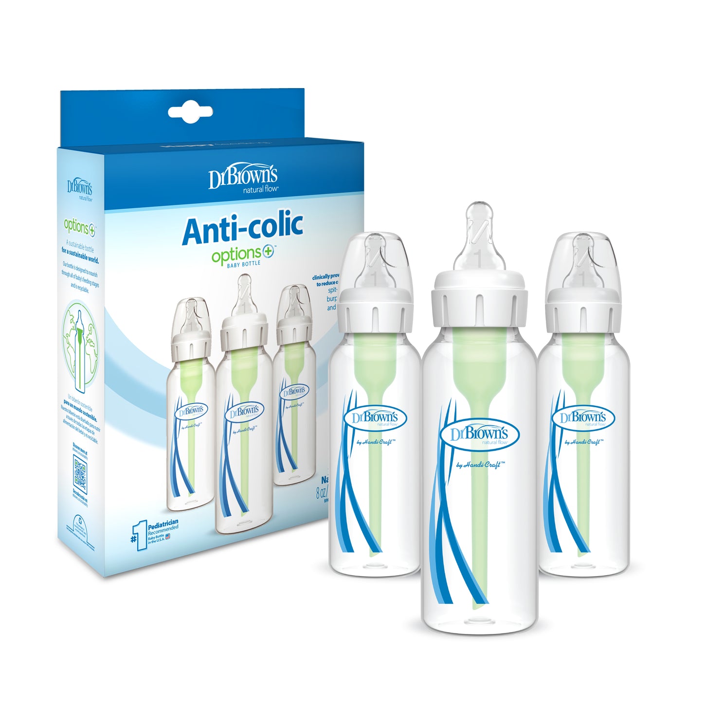 Dr Brown's Options+ Narrow Neck Triple Pack 250ml