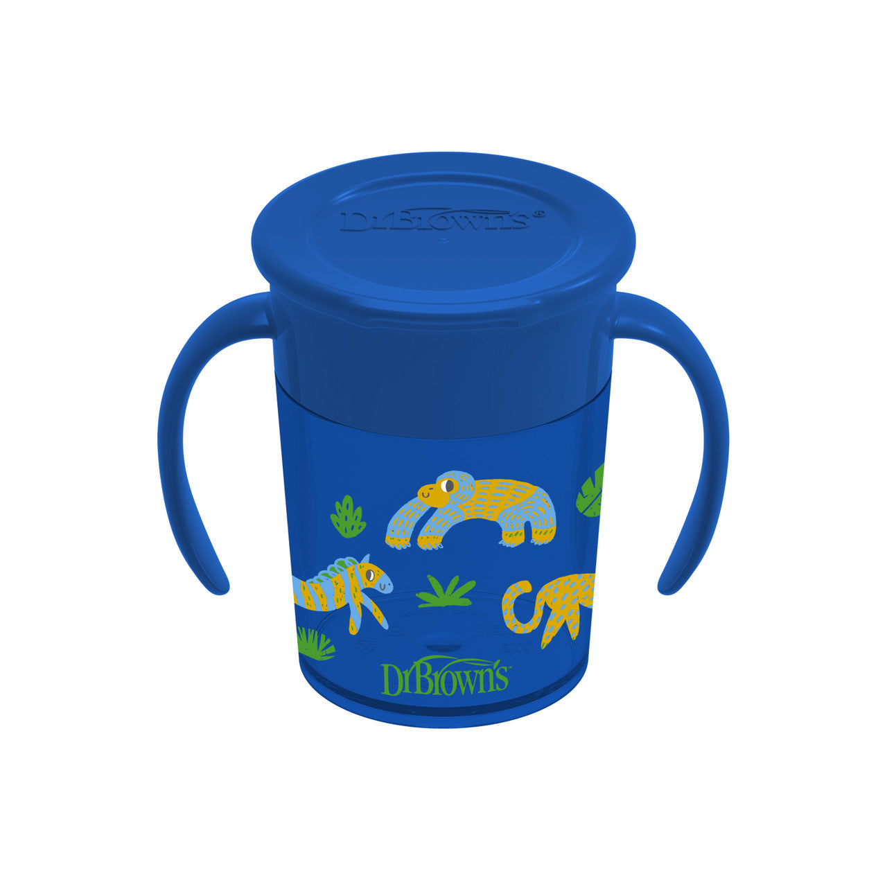 Dr Brown's Milestones Cheers360 Cup, 7oz/200ml,  Blue