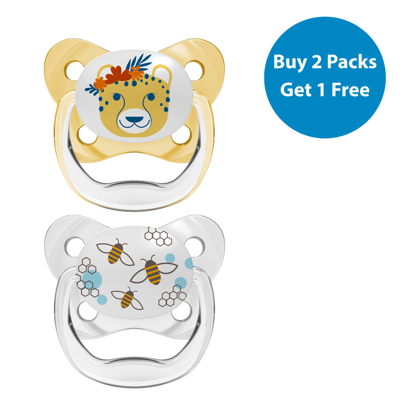 PreVent Butterfly Soothers Yellow Lion / Bee 6-18 Months