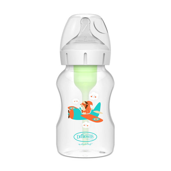Dr Brown's Options+ Anti-Colic 330ml Baby Bottle - Squirrel