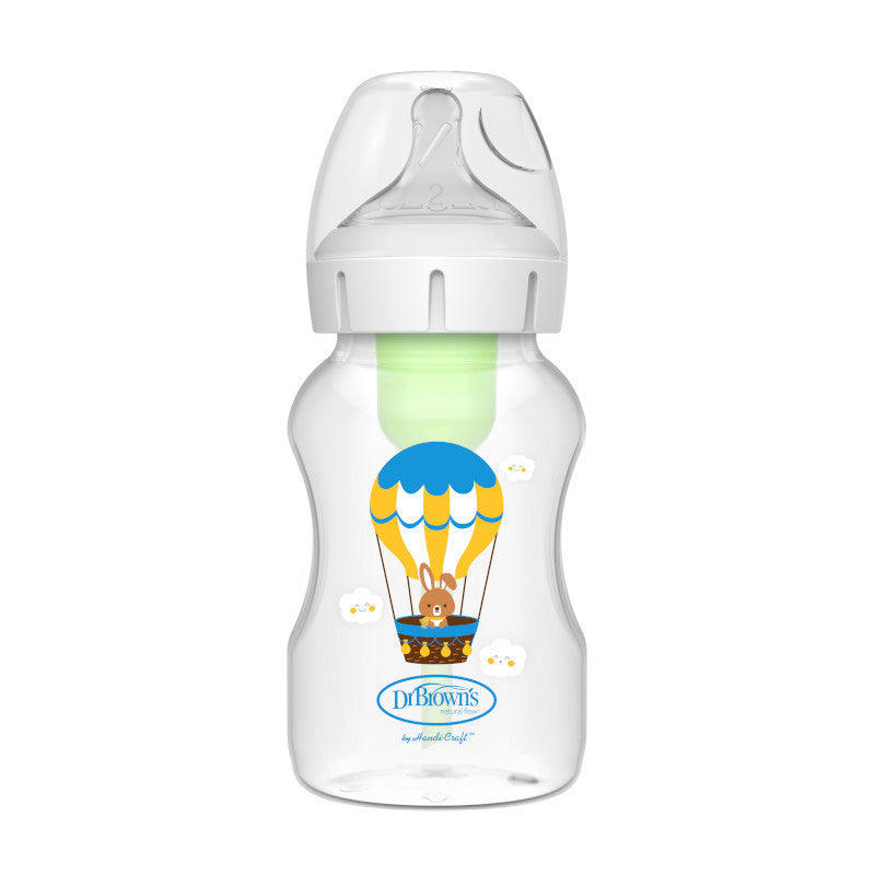 Dr Brown's Options+ Anti-Colic 330ml Baby Bottle - Bunny