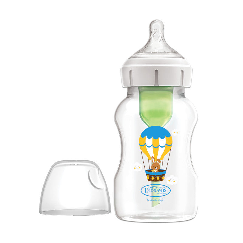 Dr Brown's Options+ Anti-Colic 330ml Baby Bottle - Bunny