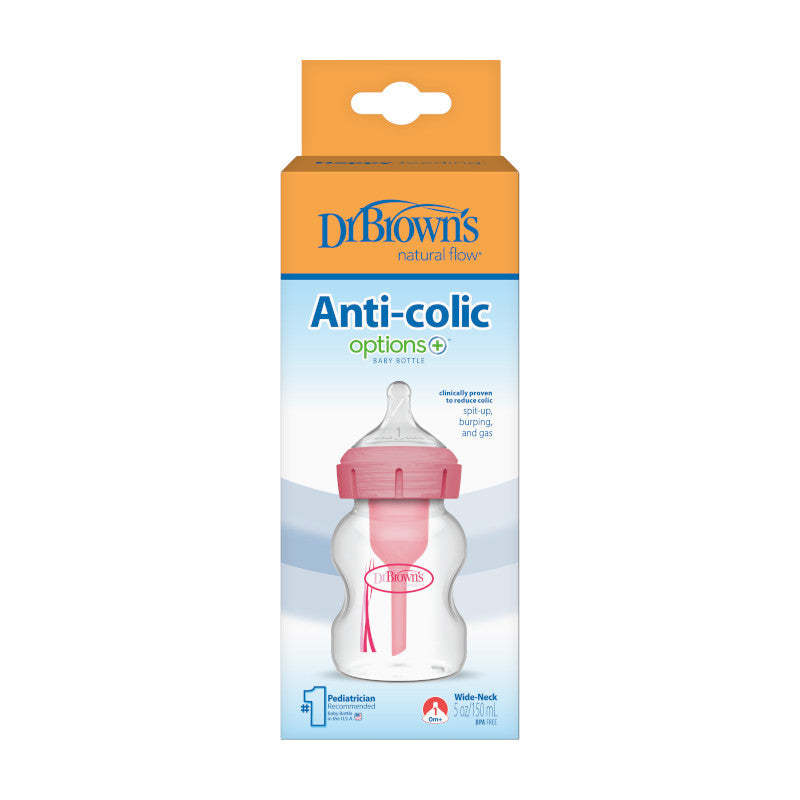 Dr Brown's Options+ 150ml Bottle Pink