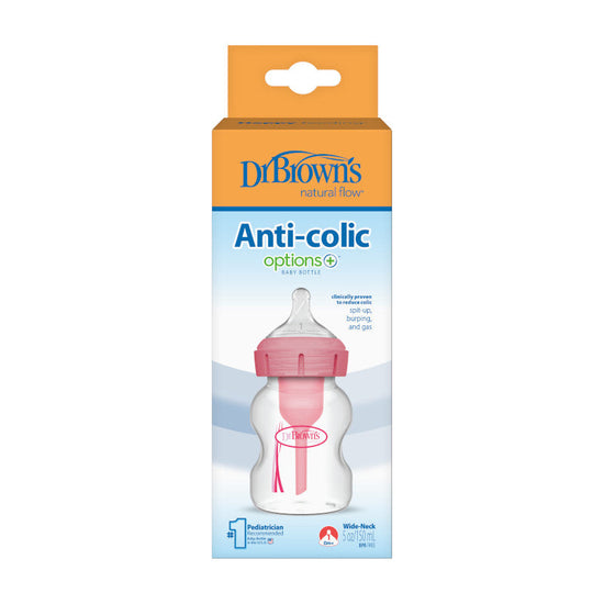 Dr Brown's Options+ 150ml Bottle Pink