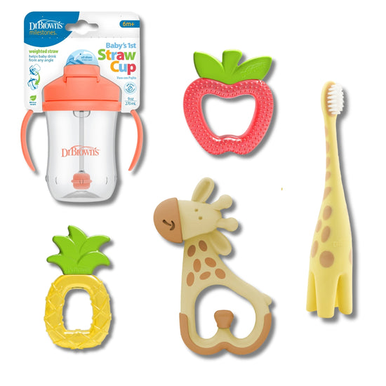 Dr. Brown's Toddler Bundle Coral