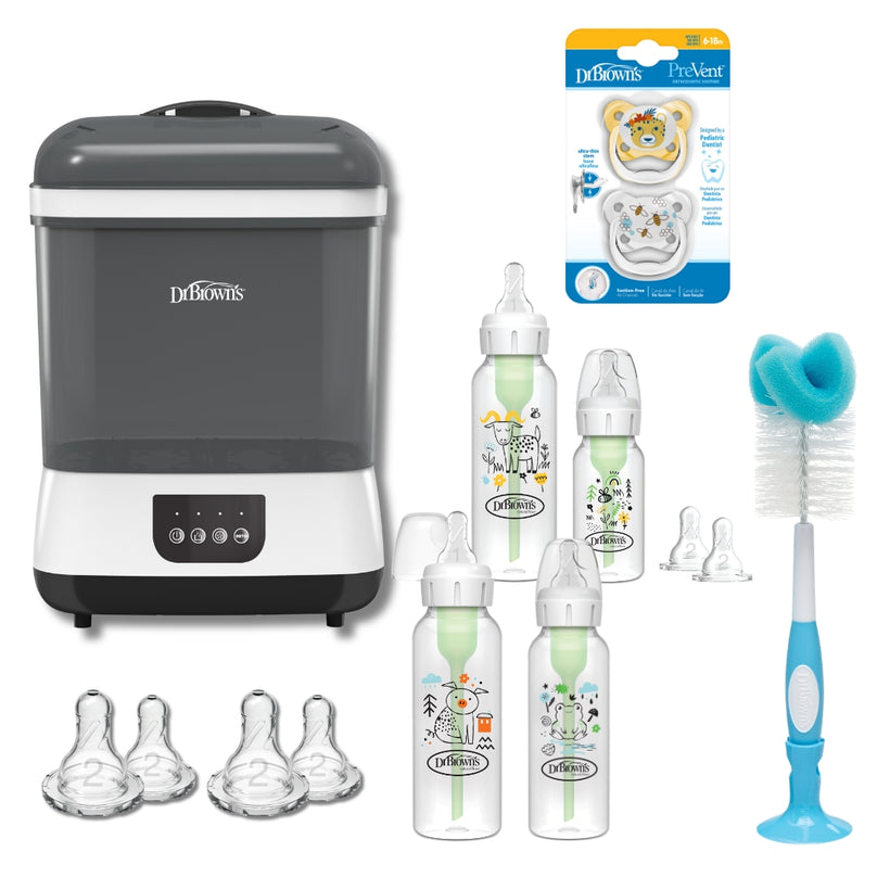 Dr Brown's Anti-Colic Options+ Narrow Neck Bundle