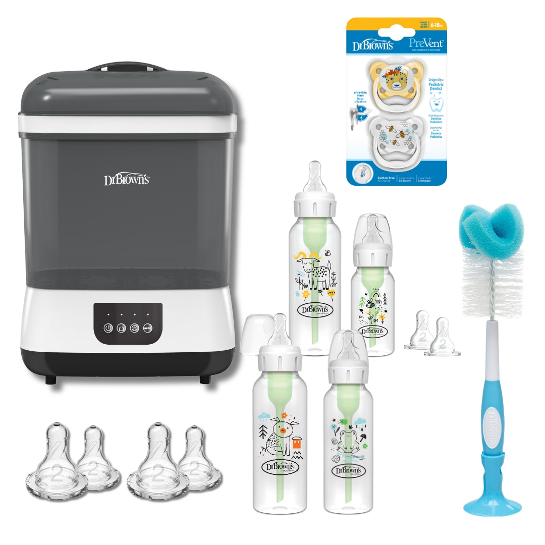 Dr Brown's Anti-Colic Options+ Narrow Neck Bundle