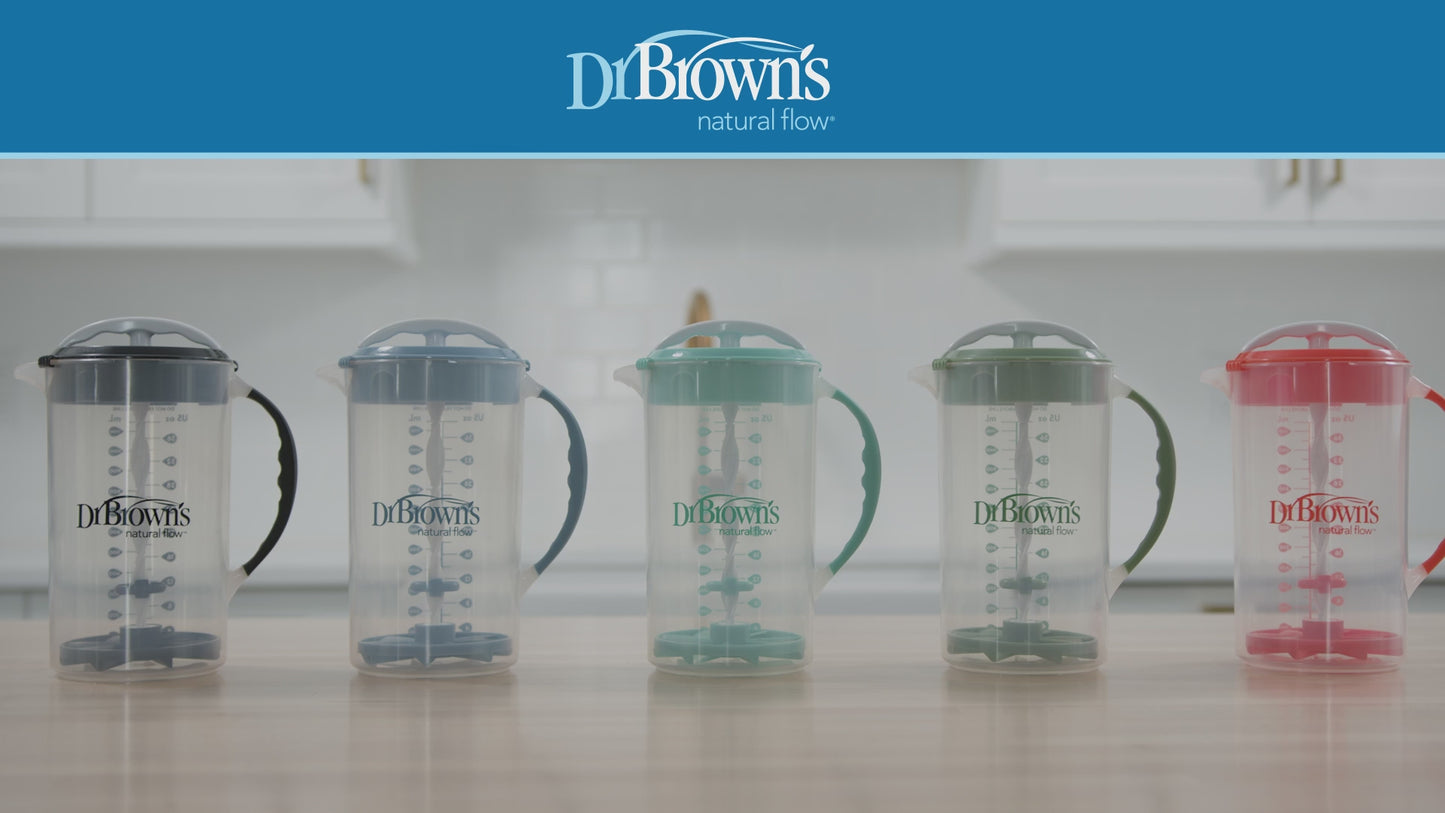 thumbnail image 2 of Dr. Brown's Baby Formula Mixing Pitcher, 32oz & Jordan 2 of 12